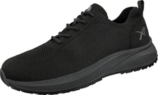 Albatros ISM GmbH Work shoe Mood Berufsschuh Mood Work shoe Mood; Size EU 43; black Berufsschuh Mood; Schuhgröße 43; schwarz The Mood range from Albatros sets new standards in terms of comfort, safety and functionality. These work shoes are specially developed to meet the high demands of your everyday working life. The robust materials (metal-free) guarantee a long service life and reliably protect your feet. Thanks to the low weight, you will experience maximum comfort, even on long working days.your feet remain dry and protected, even in wet conditions.the innovative design ensures optimum air circulation and a pleasant foot climate. Resistant to cleaning agents, animal fats and acids: ideal for use in demanding and hygienically sensitive work areas. The Grippaz sole is equipped with an innovative 360° pivot point technology that guarantees maximum flexibility and freedom of movement while maintaining stability. This technology enables effortless turning and quick changes of direction without losing grip, making the shoe perfect for dynamic working environments. The IMPULSE.LITE midsole and comfit® RELAX memory foam insole (removable) provide excellent comfort and cushioning. Whether you work in hospitality, healthcare or industry, the Mood range from Albatros offers you the protection and comfort you need to do your job safely and efficiently. Trust in the quality and innovation of Albatros and experience the difference. Die Serie Mood von Albatros setzt neue Maßstäbe in Sachen Komfort, Sicherheit und Funktionalität. Diese Berufsschuhe sind speziell entwickelt, um den hohen Anforderungen Ihres Arbeitsalltags gerecht zu werden. Die robusten Materialien (metallfrei)garantieren eine lange Lebensdauer und schützen Ihre Füße zuverlässig. Dank des geringen Gewichts erleben Sie maximalen Tragekomfort, auch bei langen Arbeitstagen.Ihre Füße bleiben trocken und geschützt, selbst bei nassen Bedingungen.Das innovative Design sorgt für eine optimale Luftzirkulation und ein angenehmes Fußklima. Beständig gegen Reinigungsmittel, tierische Fette und Säuren: Ideal für den Einsatz in anspruchsvollen und hygienisch sensiblen Arbeitsbereichen. Die Grippaz-Sohle ist mit einer innovativen 360°-Drehpunkt-Technologie ausgestattet, die maximale Flexibilität und Bewegungsfreiheit bei gleichzeitiger Stabilität garantiert. Diese Technologie ermöglicht müheloses Drehen und schnelle Richtungswechsel, ohne den Halt zu verlieren, was den Schuh perfekt für dynamische Arbeitsumgebungen macht. Die IMPULSE.LITE Zwischensohle und die comfit® RELAX Memory Foam Einlegesohle (entnehmbar) sorgen für hervorragenden Komfort und Dämpfung. Ob in der Gastronomie, im Gesundheitswesen oder in der Industrie – die Serie Mood von Albatros bietet Ihnen den Schutz und Komfort, den Sie benötigen, um Ihre Arbeit sicher und effizient zu erledigen. Vertrauen Sie auf die Qualität und Innovation von Albatros und erleben Sie den Unterschied.