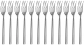 Set de 12 piese furculite de tort VEGA Liverpool, otel inoxidabil 18/10 crom-nichel, finisaj oglinda, 14.6 cm, argintiu