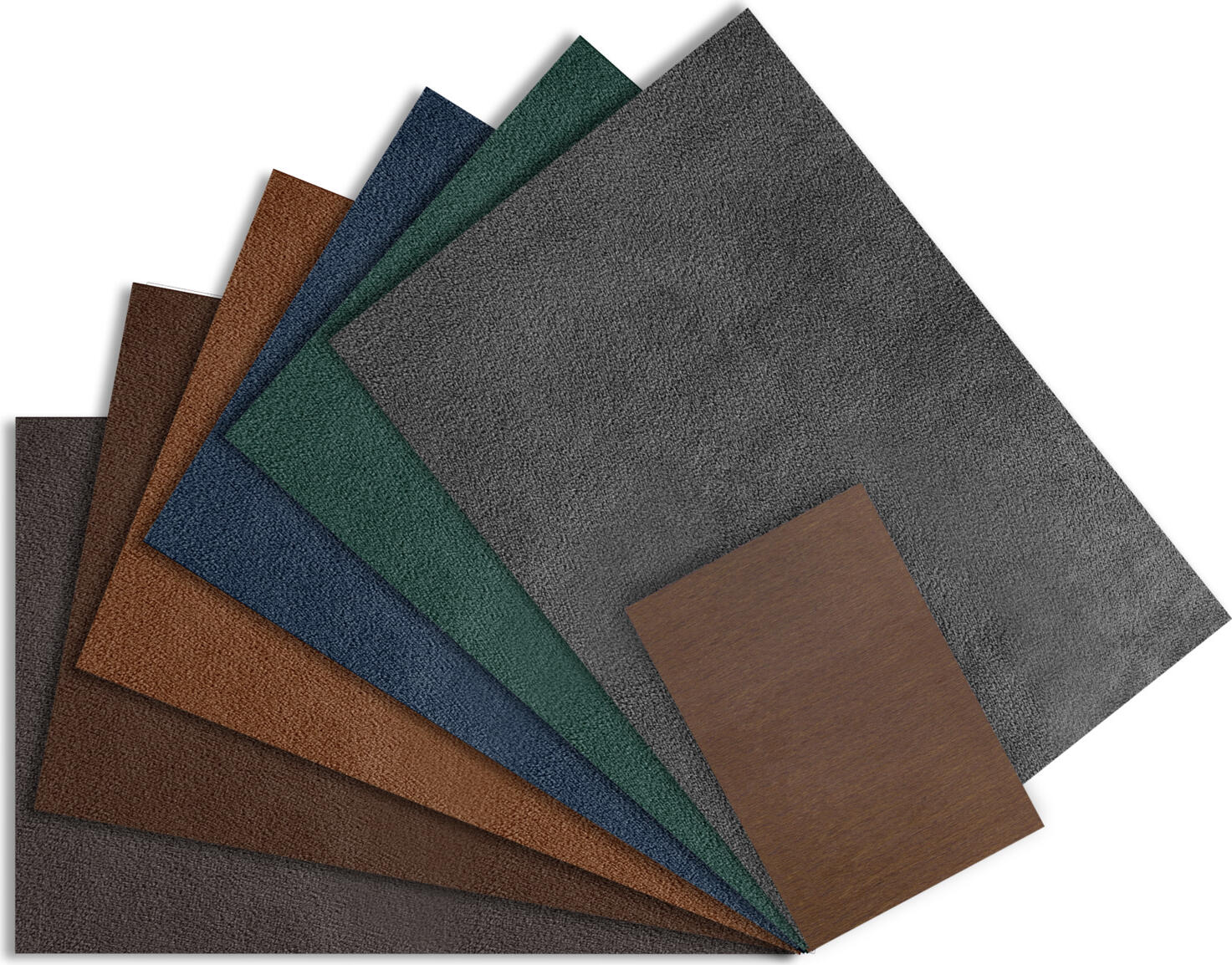 VEGA LUSINI Solutions GmbH Sample set Winchester Mustergarnitur Winchester Sample set Winchester; multicolored Mustergarnitur Winchester; mehrfarbig Use our sample service. Fabric samples are available in the original colors. Sample articles are priced with a nominal charge, if you are not satisfied we will of course refund the nominal charge. Please contact our customer service for this. Nutzen Sie unseren Musterservice. Stoffmuster sind in den original erhältlichen Farben enthalten. Musterartikel sind mit einer Schutzgebühr bepreist, bei Nicht-Gefallen erstatten wir Ihnen die Schutzgebühr natürlich zurück. Bitte nehmen Sie hierzu Kontakt zu unserem Kundenservice auf.