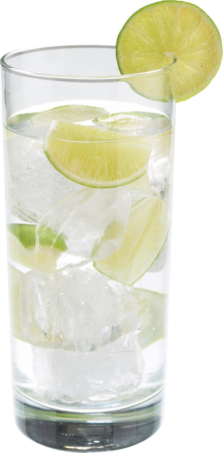Pasabahce Trentino Long Drink Glass Set of 12, 590 ml, Transparent Heavy Quality Robust Glass with Ice Bottom, Dishwasher Safe