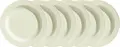 VEGA LUSINI Solutions GmbH Plate Skyline flat, with rim Teller Skyline flach, mit Fahne Plate Skyline flat, with rim; 17 cm (Ø); cream white; round; 6 piece / pack Teller Skyline flach, mit Fahne; 17 cm (Ø); cremeweiß; rund; 6 Stück / Pack Cream colored bone china plate with relief. Modern design. High resistance. Brilliant glaze. Dishwasher safe and microwaveable. Cremefarbener Teller aus Bone-China mit Relief. Modernes Design. Hohe Widerstandsfähigkeit. Brillante Glasur. Spülmaschinenfest und mikrowellengeeignet.