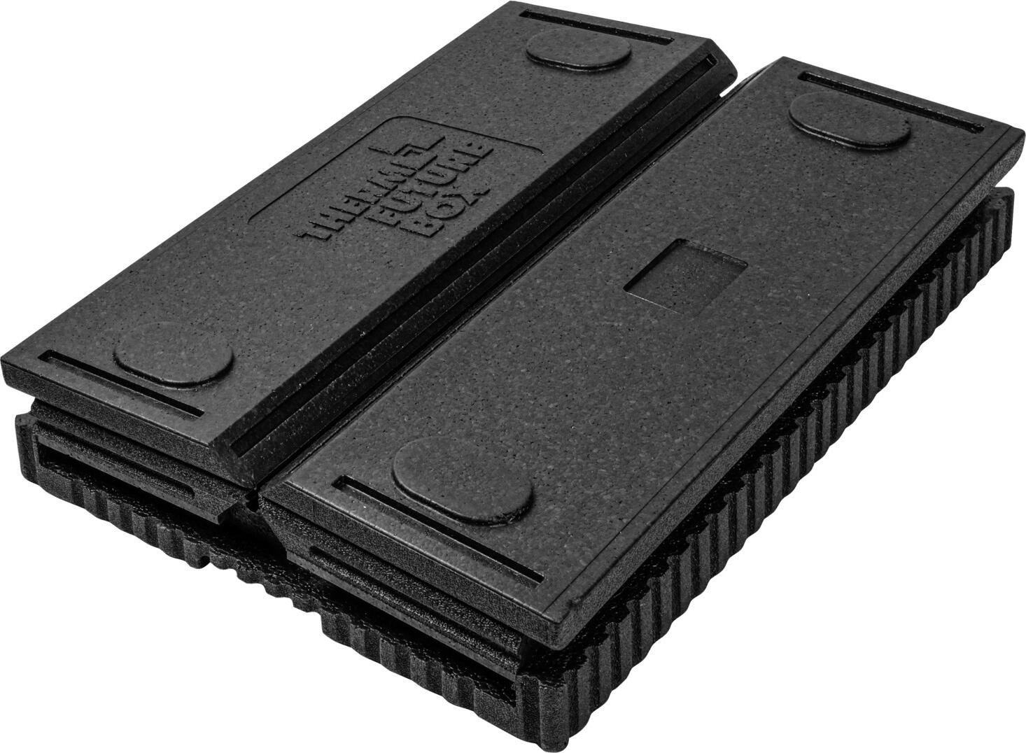 Thermo Future Box Folding Thermo box GN 1/1, Container Termic Pliabil EPP 33L, 60x40x23 cm, Negru, Fabricat in Germania