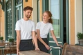 Мужская футболка JOBELINE Malme с коротким рукавом, Regular Fit, джерси из хлопка с эластаном, удлиненный крой для сферы гастрономии