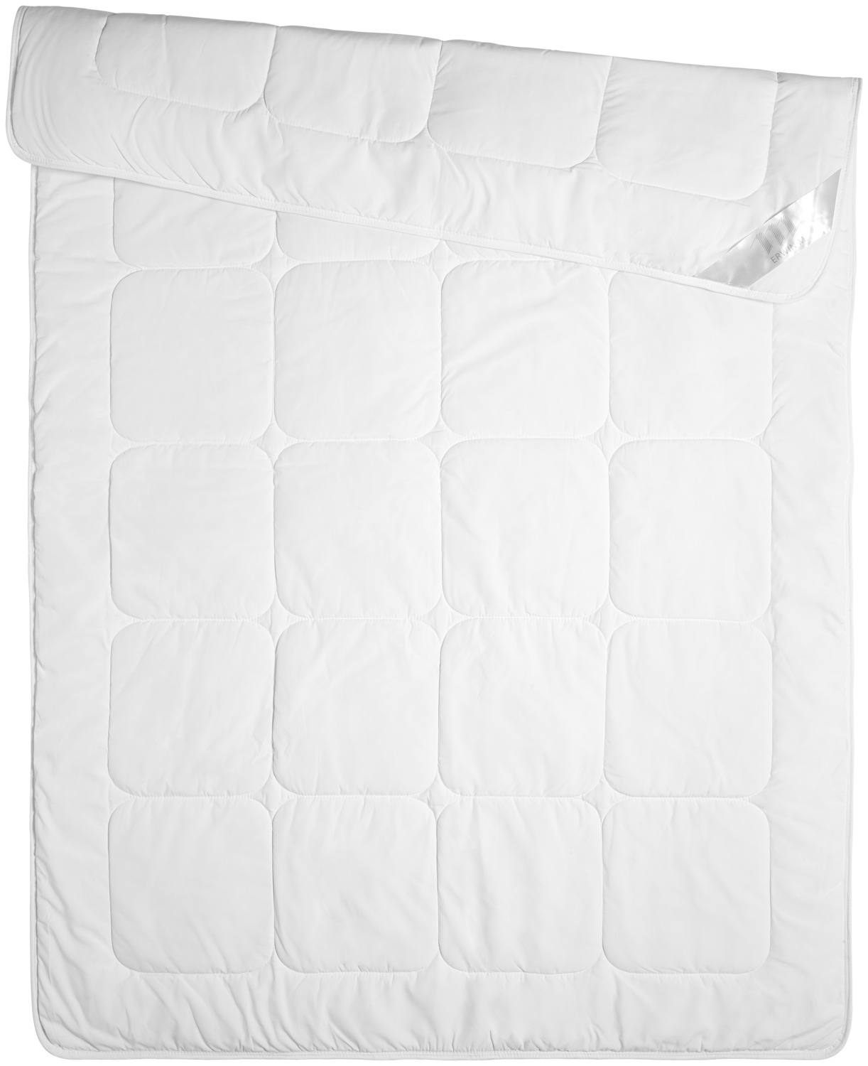 ERWIN M. LUSINI Solutions GmbH Duvet Draco Bettdecke Draco Duvet Draco; 155x220 cm (WxL); white Bettdecke Draco; 155x220 cm (BxL); weiß Filling: 100% polyester, fire retardant with Trevira CS. Cover: 100% polyester, fire retardant. Pull-in blanket permanently flame retardant, even after long use or washing. Meets international standard DIN EN ISO 12952-1 and 12952-2 as well as maritime requirements (IMO Directive) 2010 FTP Code Part 9. High quality Trevira CS filling. Low smoke emission in case of fire. Füllung: 100 % Polyester, feuerhemmend mit Trevira CS. Bezug: 100 % Polyester, feuerhemmend. Einziehdecke permanent schwer entflammbar, auch bei langem Gebrauch oder Wäsche. Erfüllt internationale Norm DIN EN ISO 12952-1 und 12952-2 sowie die Anforderungen im Maritimbereich (IMO-Richtlinie) 2010 FTP Code Teil 9. Hochwertige Trevira CS Füllung. Geringe Rauchgasentwicklung im Brandfall. Die mit Silikon ummantelte Faser schützt die Decke vor Verklumpungen. Bei der Verwendung von Chlor löst sich das Silikon auf und die Fasern in der Decke verklumpen.