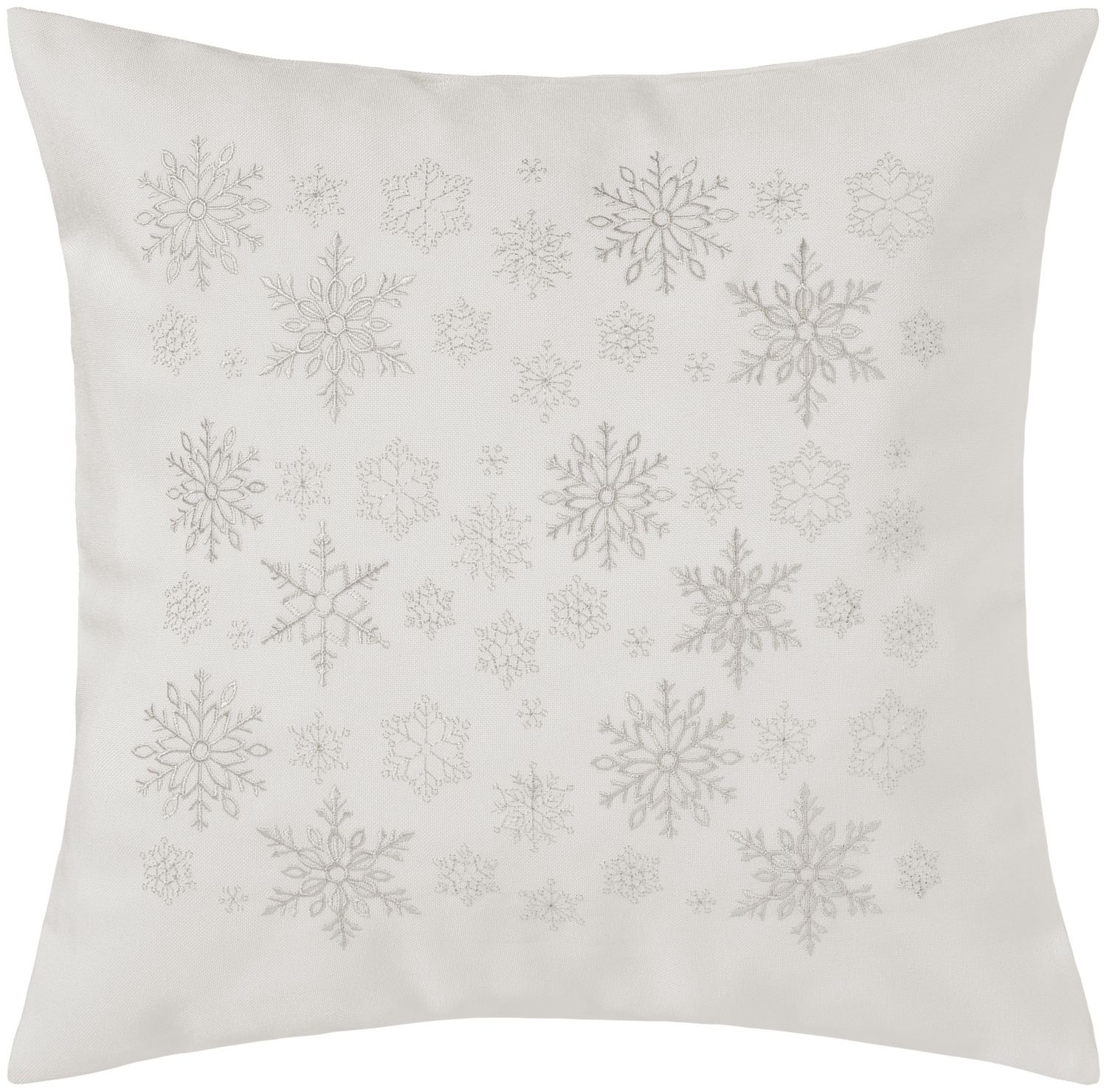 ERWIN M. LUSINI Solutions GmbH Decorative cushion cover Nova Star Dekokissenbezug Nova Star Decorative cushion cover Nova Star; 40x40 cm (WxL); natural/grey Dekokissenbezug Nova Star; 40x40 cm (BxL); natur/grau 100% polyester. Weight approx. 210 g/m². Decorative cushion cover with embroidered snowflakes. With zipper. Ideal for combining with any product in the Nova series. 100 % Polyester. Gewicht ca. 210 g/m². Dekokissenbezug mit gestickten Schneeflocken. Mit Reißverschluss. Lässt sich perfekt mit allen Produkten der Serie Nova kombinieren.