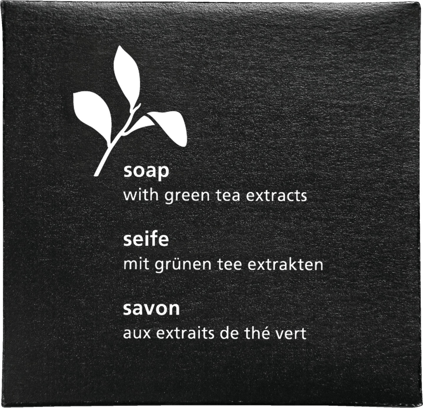 Sapun de Hotel V-Touch cu Extract de Ceai Verde, Forma Rotunda 20g, Nutritiv si Blant, Cutie Individuala de Carton, Set de 240 Piese