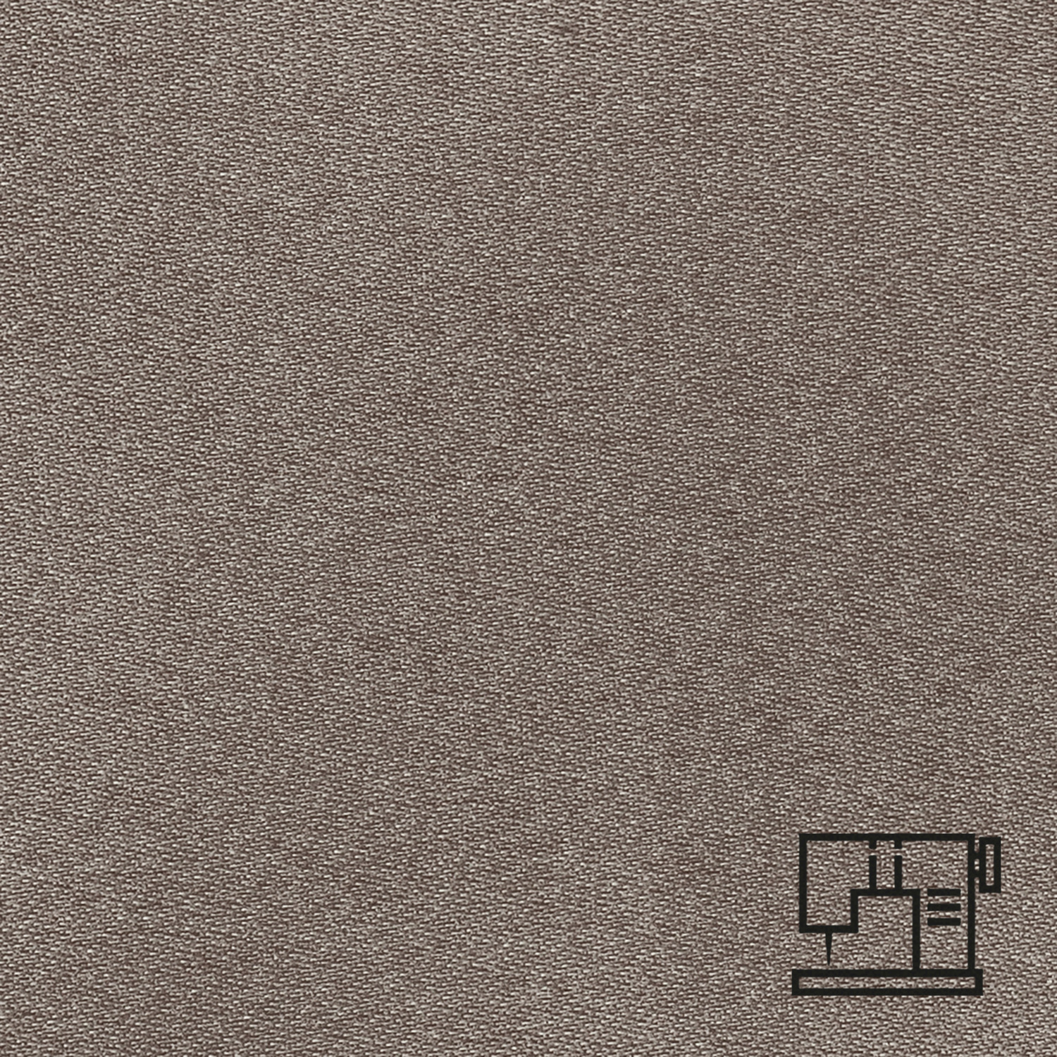 Скатерть ERWIN M. LUSINI Ambita Satin, 100% полиэстер, 80x80 см квадратная, цвет Taupe, пятностойкая, легкий уход, шелковистая поверхность