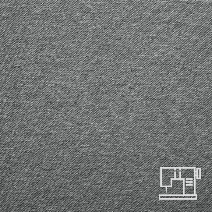 Fața de masă pătrată ERWIN M. LUSINI Ambita Satin, 130 x 130 cm, 100% Poliester, Rezistentă la Pete, Îngrijire Ușoară, Antracit