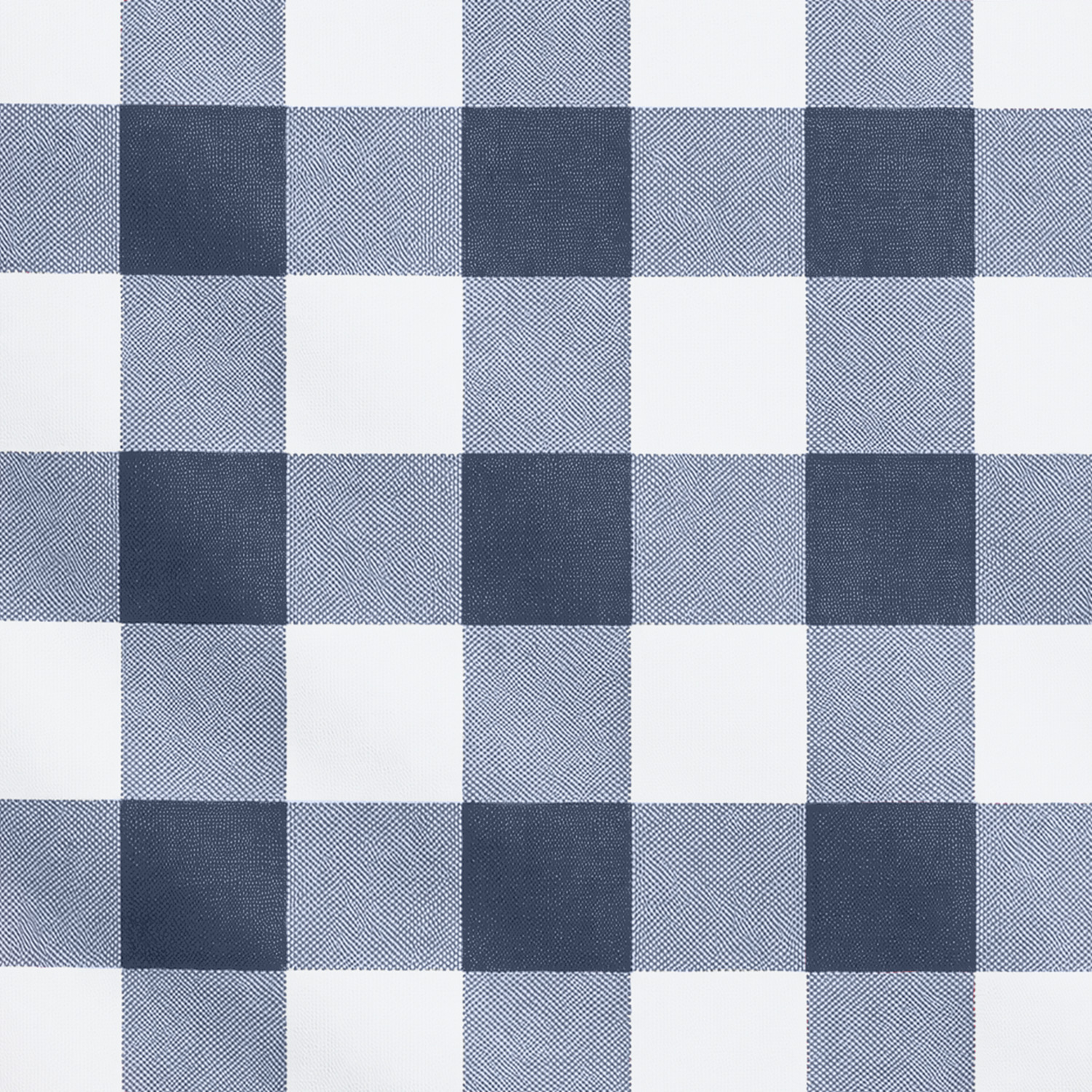 ERWIN M. LUSINI Countryline Tablecloth by the Metre, 100% Polyester, 210 cm Width, Blue Check Pattern, OEKO-TEX Standard 100, Easy-Care and Hard-Wearing