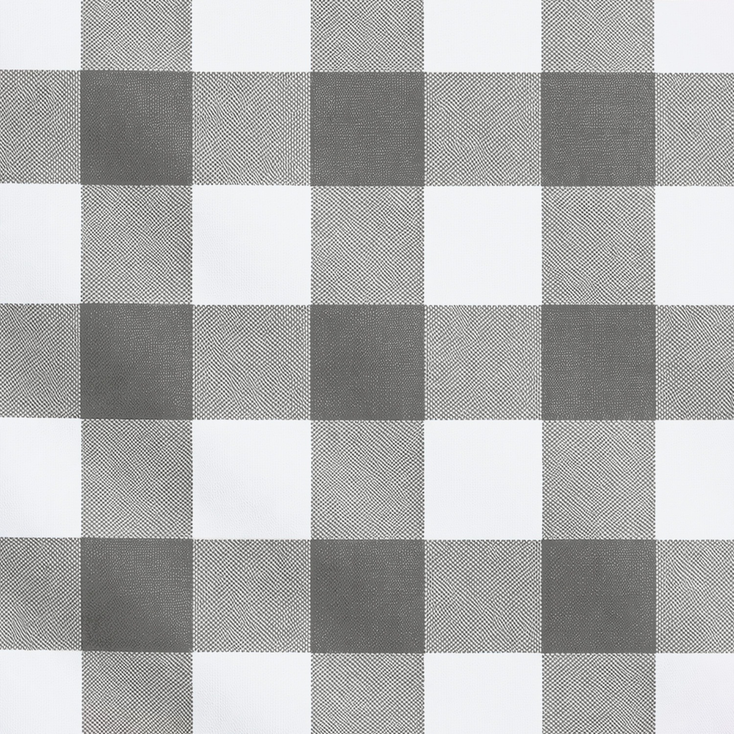 ERWIN M. Countryline Tablecloth by the Metre, 100% Polyester, 210 cm Width, Grey Rustic Check Pattern, OEKO-TEX Standard 100, Easy-Care