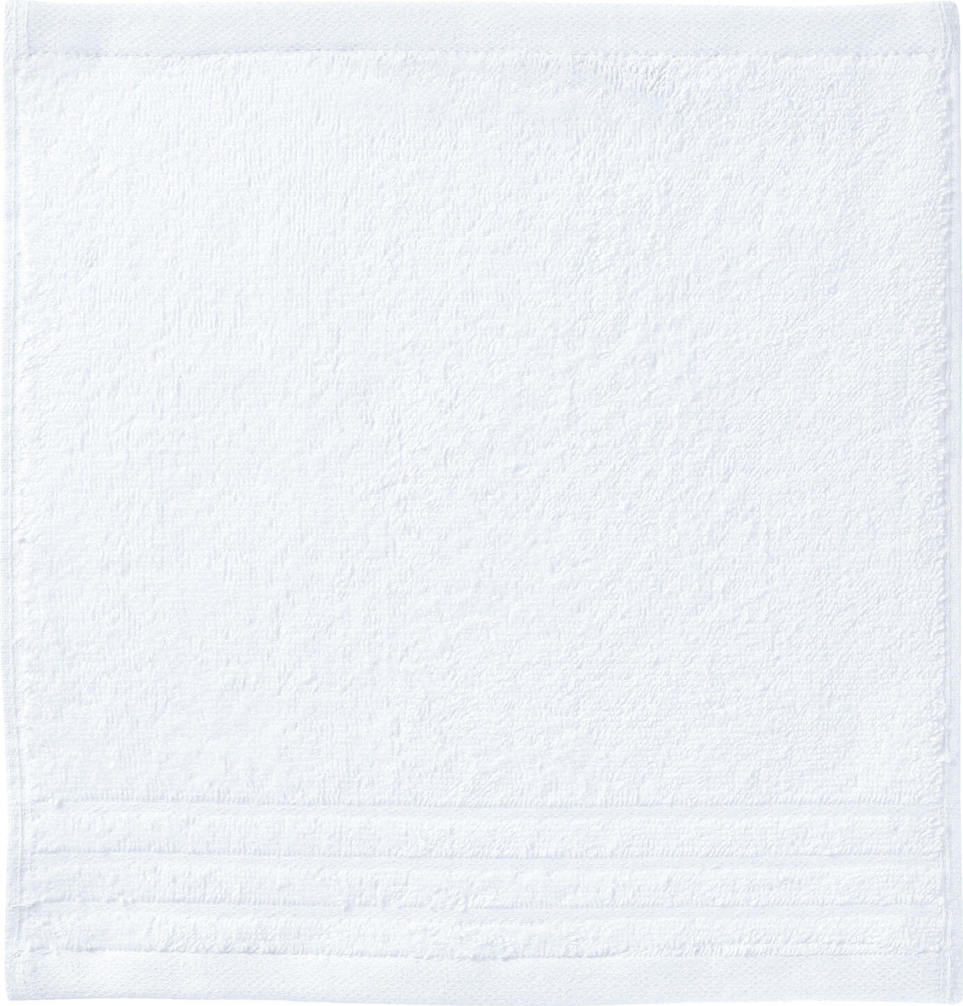 ERWIN M. LUSINI Solutions GmbH Face towel Olymp Seiftuch Olymp Face towel Olymp; 30x30 cm (WxL); white; 10 piece / pack Seiftuch Olymp; 30x30 cm (BxL); weiß; 10 Stück / Pack 100% cotton. Weight approx. 550 g/m². Heavy, robust and soft single-ply face towels made of absorbent loop weave with smooth border strips. Hard-wearing and suitable for tumble drying. 100 % Baumwolle. Gewicht ca. 550 g/m². Schwere, robuste und weiche Walkfrottier Seiftücher aus saugfähigem Schlingengewebe mit glatten Bordürenstreifen. Strapazierfähig und trocknergeeignet.
