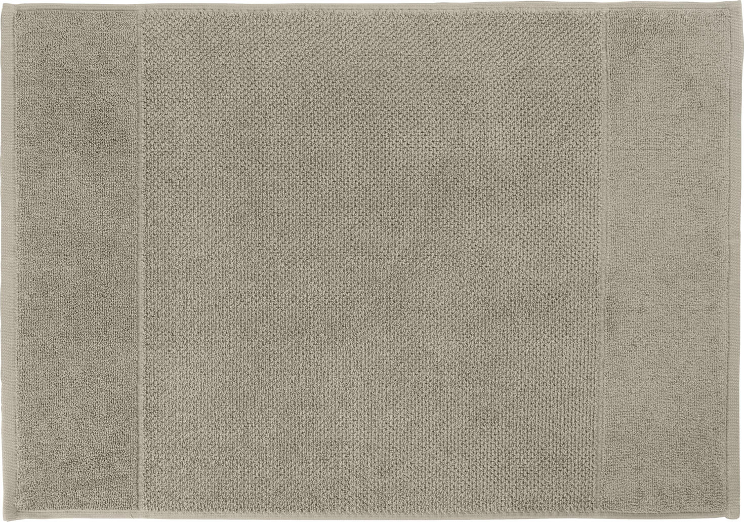 ERWIN M. LUSINI Solutions GmbH Bath mat Duo Badematte Duo Bath mat Duo; 50x70 cm (WxL); grey Badematte Duo; 50x70 cm (BxL); grau 100% cotton. Weight approx. 800 g/m². Twisted terry bath mat with perfectly coordinated colors. The distinctive woven structure ensures maximum absorbency and durability. Personalization possible. 100 % Baumwolle. Gewicht ca. 800 g/m². Zwirnfrottier Badematte mit perfekt abgestimmten Farben. Die unverwechselbare Webstruktur sorgt für höchste Saugfähigkeit und Strapazierfähigkeit. Personalisierung möglich.
