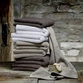 ERWIN M. LUSINI Duo Bath Mat, 100% Cotton Twisted Terry, 50 x 70 cm, 800 g/m², OEKO-TEX Standard 100 Certified, High Absorbency Grey