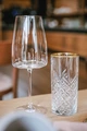 Set de 6 pahare pentru vin alb VEGA Lotta, 420ml din cristal, inaltime 22cm, design purist modern cu tija filigranata, rezistente la masina de spalat vase