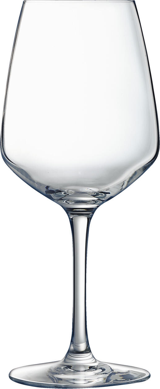 Arcoroc Arc France SAS White wine glass Vina Juliette Weißweinglas Vina Juliette White wine glass Vina Juliette; 300 ml, 5.4x18.8 cm (ØxH); transparent; 6 piece / pack Weißweinglas Vina Juliette; 300 ml, 5.4x18.8 cm (ØxH); transparent; 6 Stück / Pack Elegant white wine glass in a modern shape. Dishwasher safe. Elegantes Weißweinglas aus robustem Kristallglas in moderner Form. Spülmaschinenfest.