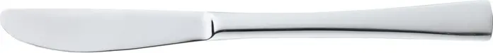 Pulsiva Hamburg Table Knife Set of 12, 21 cm 13/0 Chrome Stainless Steel, Mirror Polished, Ergonomic Gastronomy Cutlery, Dishwasher Safe