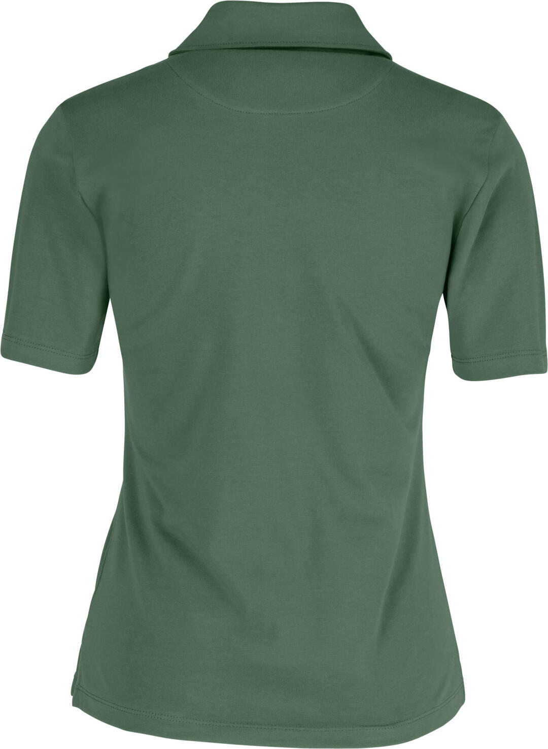 Jobeline Malme Women's Short-Sleeved Polo Shirt, Regular Fit, 95% Cotton 5% Elastane Jersey, Five-Button Placket, OEKO-TEX Certified Professional Wear