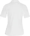 Jobeline Malme Women's Short-Sleeved Polo Shirt, 95% Cotton 5% Elastane Jersey, Five-Button Placket, OEKO-TEX Standard 100, Professional Catering Wear