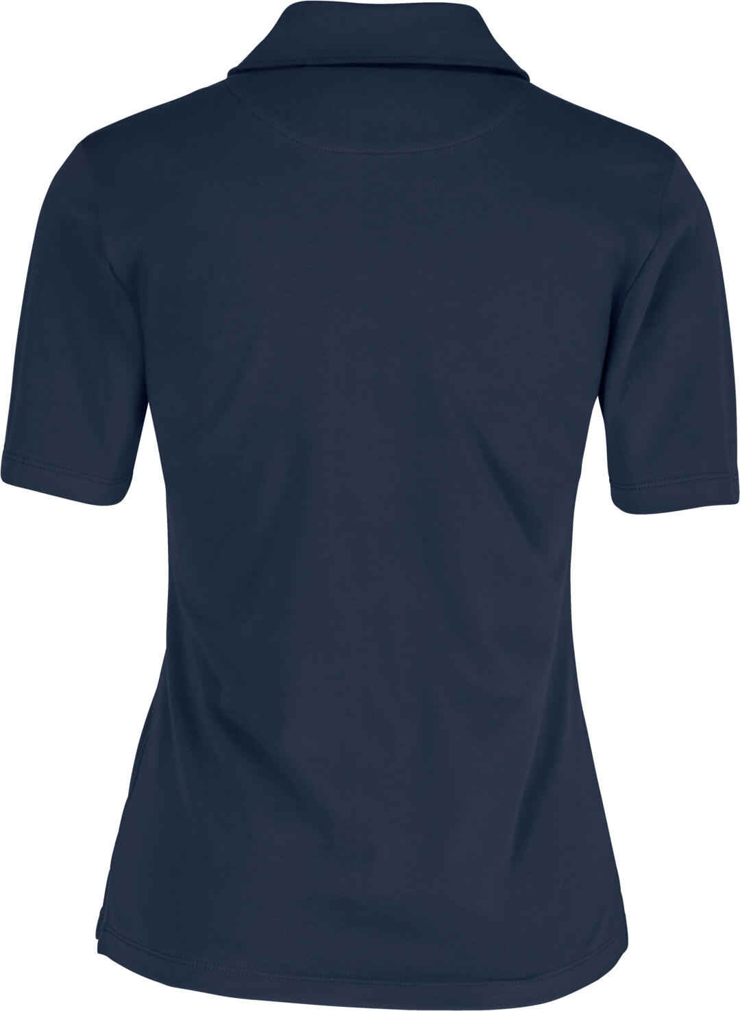 Jobeline Malme Women's Short-Sleeved Polo Shirt, 95% Cotton 5% Elastane Jersey, 5-Button Placket, Professional Catering and Hotel Wear