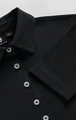 Tricou Polo Jobeline Malme pentru femei cu maneca scurta, Croiala Regular Fit, Jersey din 95% bumbac si 5% elastan, Placket cu cinci nasturi, Horeca