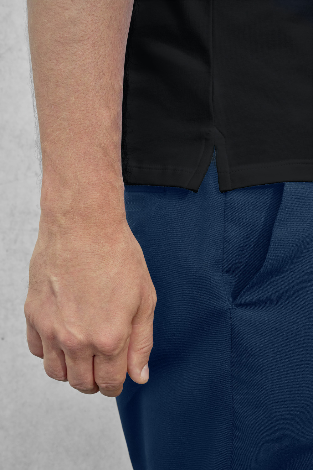 Jobeline Malme Women's Short-Sleeved Polo Shirt, 95% Cotton 5% Elastane Jersey, Five-Button Placket, OEKO-TEX Standard 100, Catering and Hotel Uniform
