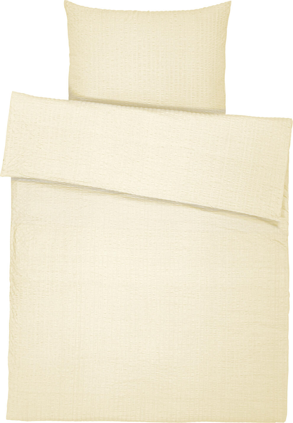 ERWIN M. LUSINI Solutions GmbH Bed linen set Mallorca hotel closure Bettwäsche-Set Mallorca Hotelverschluss Bed linen set Mallorca hotel closure; 140x200 cm (WxL), 70x90 cm (LxW); champagne beige Bettwäsche-Set Mallorca Hotelverschluss; 140x200 cm (BxL), 70x90 cm (LxB); sekt Mallorca bed linen set with hotel fastening – cotton seersucker bed linen The Mallorca bed linen set, made from 100% cotton, is specially designed for professional use in the hotel and contract sectors. The easy-care seersucker fabric ensures an airy, temperature-regulating sleeping environment and impresses with its non-iron properties. The practical hotel fastening allows for quick and efficient making-up in daily use. * 100% cotton * Weight approx. 125 g/m² * Thread count: 160 threads per inch * Temperature-regulating and non-iron seersucker * With hotel closure * Durable and easy-care Note: The product reaches its final size after three washes, as the fibres shrink slightly during the first wash (shrinkage). Bettwäsche?Set Mallorca mit Hotelverschluss – Seersucker Bettwäsche aus Baumwolle Das Bettwäsche?Set Mallorca aus 100?% Baumwolle ist speziell für den professionellen Einsatz in Hotellerie und Objektbereich konzipiert. Die pflegeleichte Seersucker?Qualität sorgt für eine luftige, temperaturausgleichende Schlafumgebung und überzeugt durch ihre bügelfreien Eigenschaften. Der praktische Hotelverschluss ermöglicht ein schnelles und effizientes Beziehen im täglichen Einsatz. * 100?% Baumwolle * Gewicht ca. 125?g/m² * Fadendichte (Thread Count): 160 Fäden je Inch * Temperaturausgleichender und bügelfreier Seersucker * Mit Hotelverschluss * Strapazierfähig und pflegeleicht Info: Das Produkt erreicht seine endgültige Größe nach drei Waschgängen, da sich die Fasern beim ersten Waschen noch zusammenziehen (Einsprung).