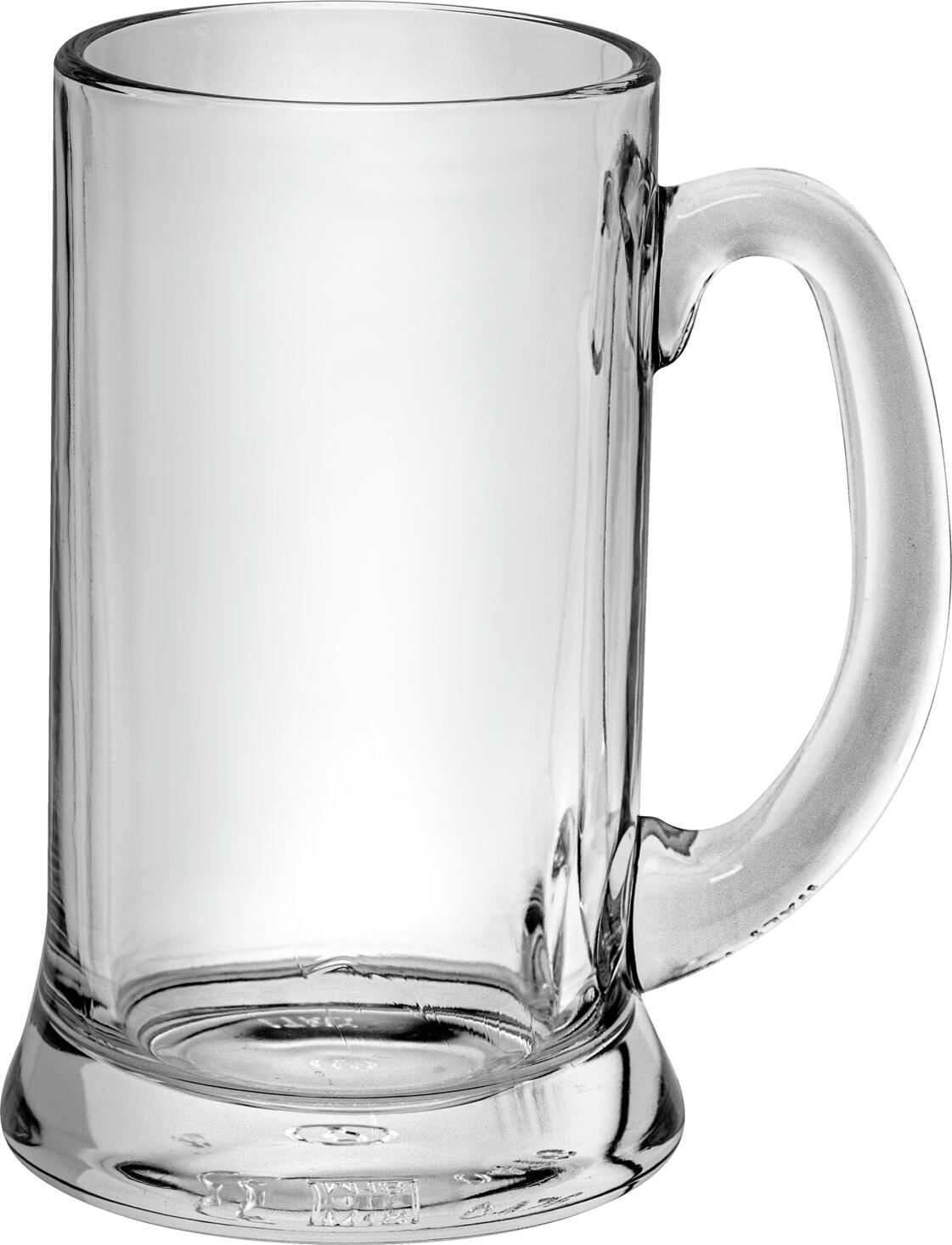 Borgonovo VETRERIA DI BORGONOVO S.P.A. Beer mug  Icon with filling line Bierkrug  Icon mit Eichstrich Beer mug  Icon with filling line; 520 ml, 8x15.5 cm (ØxH); transparent; 0.4 l Filling line, 6 piece / pack Bierkrug  Icon mit Eichstrich; 520 ml, 8x15.5 cm (ØxH); transparent; 0.4 l Eichstrich, 6 Stück / Pack Beer mug made of glass in a simple shape. Dishwasher safe. Bierkrug aus Glas in schlichter Form. Spülmaschinenfest.