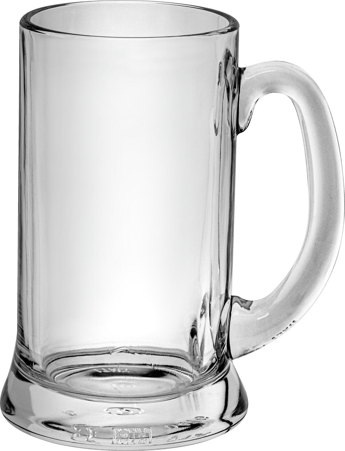 Borgonovo VETRERIA DI BORGONOVO S.P.A. Beer mug  Icon with filling line Bierkrug  Icon mit Eichstrich Beer mug  Icon with filling line; 660 ml, 8.5x16.2 cm (ØxH); transparent; 0.5 l Filling line, 6 piece / pack Bierkrug  Icon mit Eichstrich; 660 ml, 8.5x16.2 cm (ØxH); transparent; 0.5 l Eichstrich, 6 Stück / Pack Beer mug made of glass in a simple shape. Dishwasher safe. Bierkrug aus Glas in schlichter Form. Spülmaschinenfest.