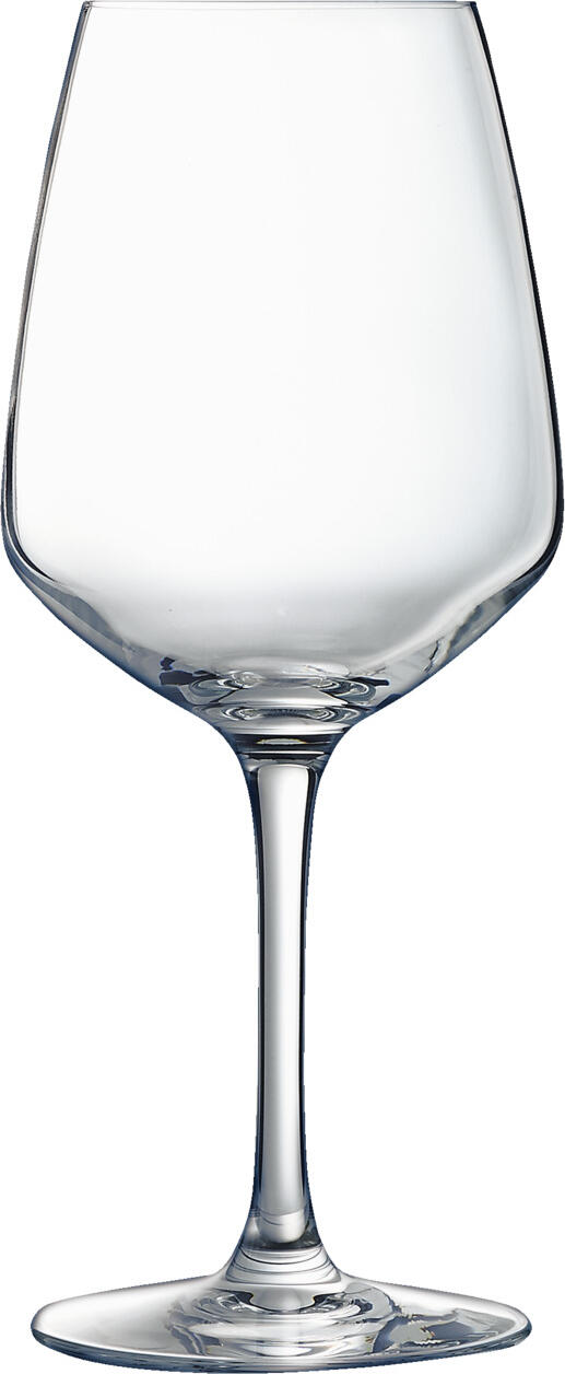 Arcoroc Arc France SAS White wine glass Vina Juliette Weißweinglas Vina Juliette White wine glass Vina Juliette; 400 ml, 5.8x20.6 cm (ØxH); transparent; 6 piece / pack Weißweinglas Vina Juliette; 400 ml, 5.8x20.6 cm (ØxH); transparent; 6 Stück / Pack Elegant white wine glass in a modern shape. Dishwasher safe. Elegantes Weißweinglas aus robustem Kristallglas in moderner Form. Spülmaschinenfest.