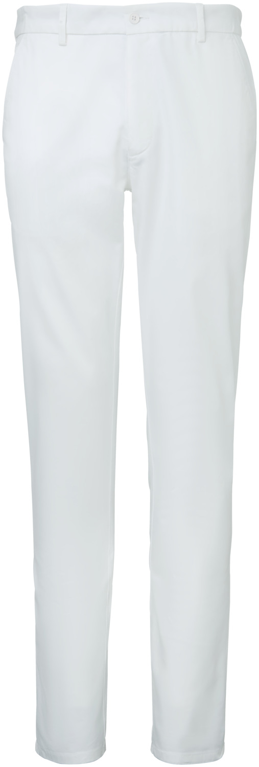 JOBELINE LUSINI Solutions GmbH Men's trousers Chino Herren Hose Chino Men's trousers Chino; Size 44; white Herren Hose Chino; Kleidergröße 44; weiß 97 % cotton, 3 % spandex. 30 °C gentle wash. Casual men's trousers in chino style made of elastic, soft material. In the back with buttoned welt pockets, on the side with slide-in pockets and on the right with integrated pen pocket. At the waistband are belt loops, the elastic band inside prevents the shirt from slipping out. Comfortable cut with narrow, straight leg. Inside leg length: 84.5 cm for size 50. 97 % Baumwolle, 3 % Elasthan. 30°-Schonwäsche. Lässige Herrenhose im Chino-Stil aus elastischem, weichem Material. Mit seitlichen Einschubtaschen inklusive rechts integrierter Stifttasche. Zwei geknöpfte Paspeltaschen am Gesäß. Am Bund befinden sich Gürtelschlaufen. Das innenliegende Gummiband verhindert das Herausrutschen des Hemdes. Bequemer Schnitt mit schmalem, geradem Bein. Innenbeinlänge: 84,5 cm in Gr 50
