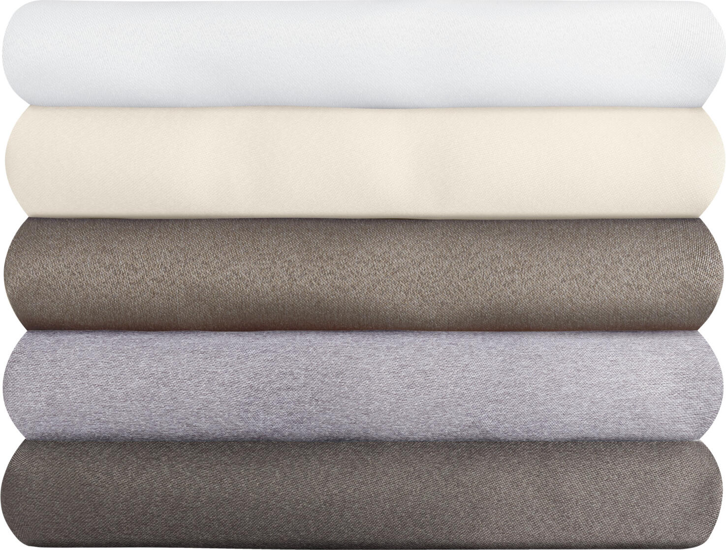 ERWIN M. LUSINI Ambita Table Runner, White, 100% Polyester Silky Smooth Fabric, 40x130 cm, Stain Resistant and Lightfast, High Quality Envelope Hem