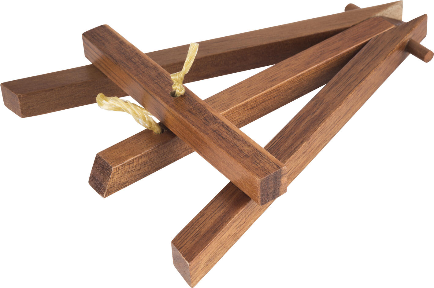 Set de 2 piese APS Mini Easel, lemn de acacia, cu tabla de scris, 13.5 x 10 x 19 cm, maro si negru, pentru etichetare mese si bufet