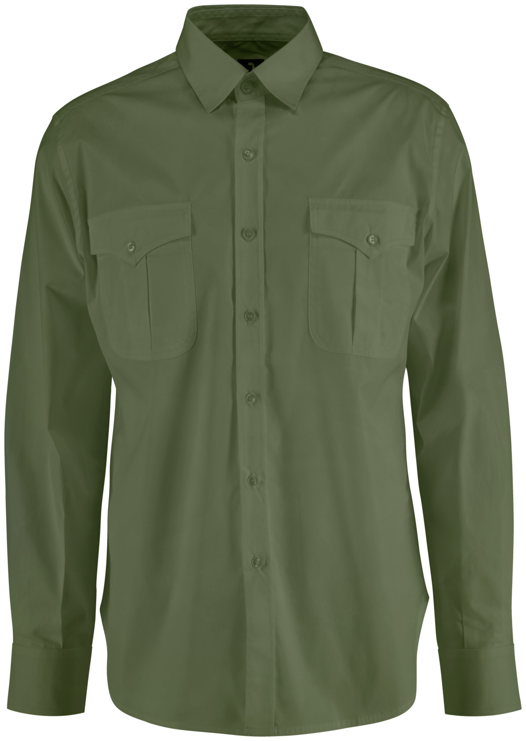 JOBELINE LUSINI Solutions GmbH Men's shirt Marlon long sleeve Herren Hemd Marlon Langarm Men's shirt Marlon long sleeve; Size 37/38; olive Herren Hemd Marlon Langarm; Kleidergröße 37/38; oliv 67 % cotton, 33 % polyester. 30°C wash. Modern, long-sleeved men's shirt in a denim shirt look, with a visible button placket, classic shirt collar and sleeve cuffs. With two patch breast pockets and a tapered back yoke. The hem is rounded. Particularly easy-care and easy-iron thanks to the polyester content. Without waist seams. Regular fit. Back length: 80 cm for size 39/40. 67 % Baumwolle, 33 % Polyester. 30°-Wäsche. Modernes, langärmliges Herrenhemd im Jeanshemden-Look, mit sichtbarer Knopfleiste, klassischem Hemdkragen und Ärmelmanschetten. Mit zwei aufgesetzten Brusttaschen und einer spitz zulaufenden Rückenpasse. Der Saum ist gerundet. Dank Polyesteranteil besonders pflege-und bügelleicht. Ohne Taillierungsnähte. Passform Regular Fit. Rückenlänge: 80 cm in Gr. 39/40