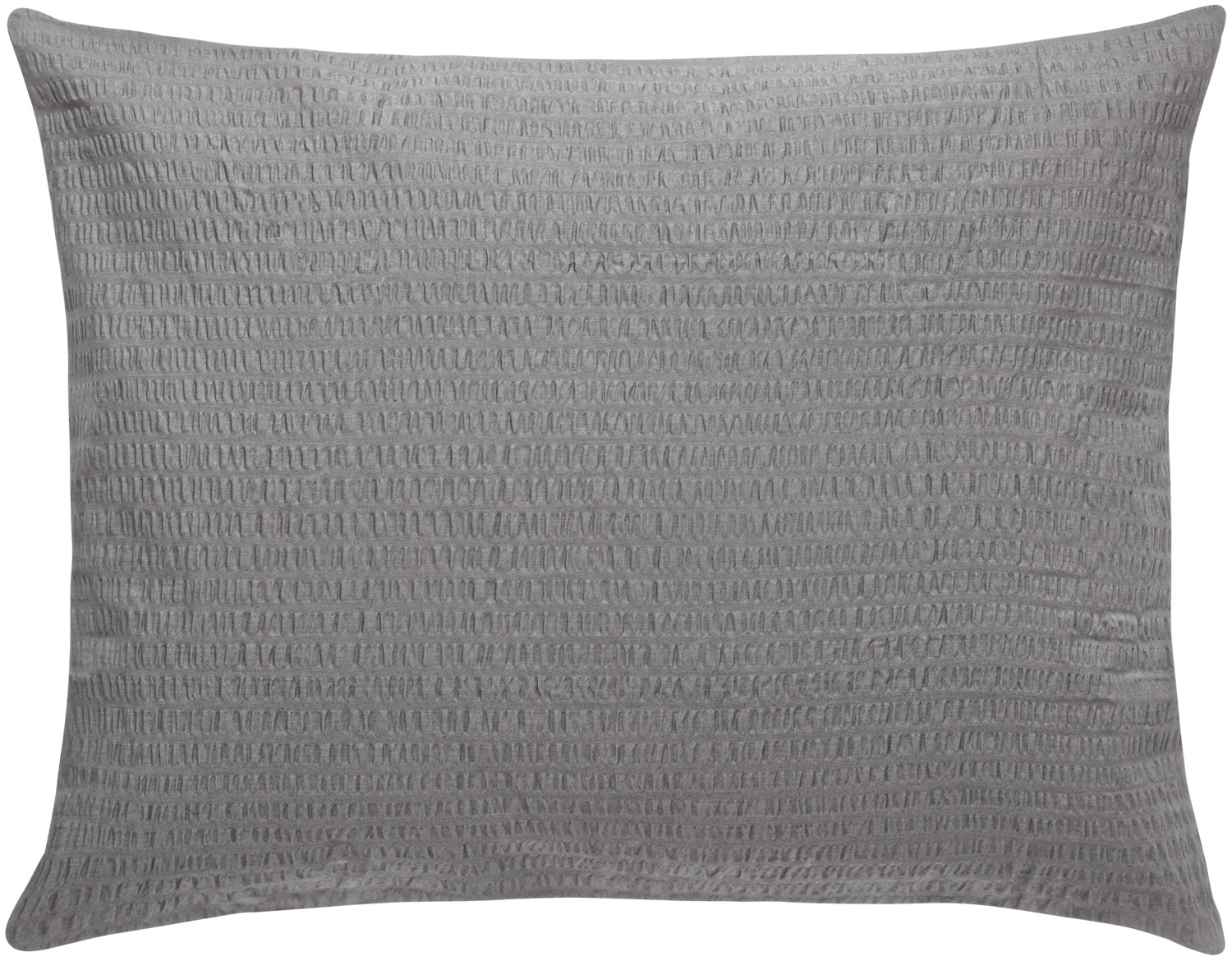 ERWIN M. LUSINI Solutions GmbH Pillow cover Mallorca zip fastener Kissenbezug Mallorca Reißverschluss Pillow cover Mallorca zip fastener; 60x80 cm (LxW); grey Kissenbezug Mallorca Reißverschluss; 60x80 cm (LxB); grau Mallorca pillowcase with zip – cotton seersucker pillowcase The Mallorca pillowcase, made from 100% cotton, combines high comfort with easy-care qualities for professional use. The characteristic seersucker weave creates an airy, breathable surface and helps maintain a comfortable sleeping environment. Its non-iron properties reduce the maintenance required in everyday use. The high-quality zip ensures ease of use and keeps the pillow securely in place. * 100% cotton * Weight approx. 125 g/m² * Thread count: 160 threads per inch * Seersucker fabric with temperature-regulating properties * Non-iron and easy-care * With zip Note: The product reaches its final size after three washes, as the fibres shrink slightly during the first wash (shrinkage). Kissenbezug Mallorca mit Reißverschluss– Seersucker Kissenbezug aus Baumwolle Der Kissenbezug Mallorca aus 100?% Baumwolle verbindet hohen Komfort mit einer pflegeleichten Qualität für den professionellen Einsatz. Die charakteristische Seersucker?Webart sorgt für eine luftige, atmungsaktive Oberfläche und unterstützt ein angenehmes Schlafklima. Durch die bügelfreien Eigenschaften reduziert sich der Pflegeaufwand im täglichen Gebrauch. Der hochwertige Reißverschluss gewährleistet eine komfortable Handhabung und einen sicheren Sitz des Kissens. * 100?% Baumwolle * Gewicht ca. 125?g/m² * Fadendichte (Thread Count): 160 Fäden je Inch * Seersucker?Qualität mit temperaturausgleichender Wirkung * Bügelfrei und pflegeleicht * Mit Reißverschluss Info: Das Produkt erreicht seine endgültige Größe nach drei Waschgängen, da sich die Fasern beim ersten Waschen noch zusammenziehen (Einsprung).