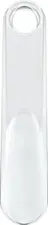 V-Touch LUSINI Solutions GmbH Hotel shoe horn V-Touch Hotel Schuhlöffel V-Touch Hotel shoe horn V-Touch; 19.7x4 cm (LxW); transparent; 100 piece / pack Hotel Schuhlöffel V-Touch; 19.7x4 cm (LxB); transparent; 100 Stück / Pack Practical shoehorn V-Touch made of sturdy plastic. Ideally suited for use in hotels and guesthouses. With its timelessly simple foil packaging, the V-Touch accessories series can be perfectly combined with all cosmetic series from VEGA. You receive the shoehorn V-Touch in a practical package of 100, with each shoehorn individually packaged. Praktischer Schuhlöffel V-Touch aus stabilem Kunststoff. Ideal geeignet für die Nutzung in Hotels und Pensionen. Mit ihrer zeitlos schlichten Folienverpackung lässt sich die Accessoires-Serie V-Touch mit allen Kosmetik-Serien von VEGA perfekt kombinieren. Sie erhalten den Schuhlöffel V-Touch im praktischen 100er-Paket, wobei jeder Schuhlöffel einzeln verpackt ist.