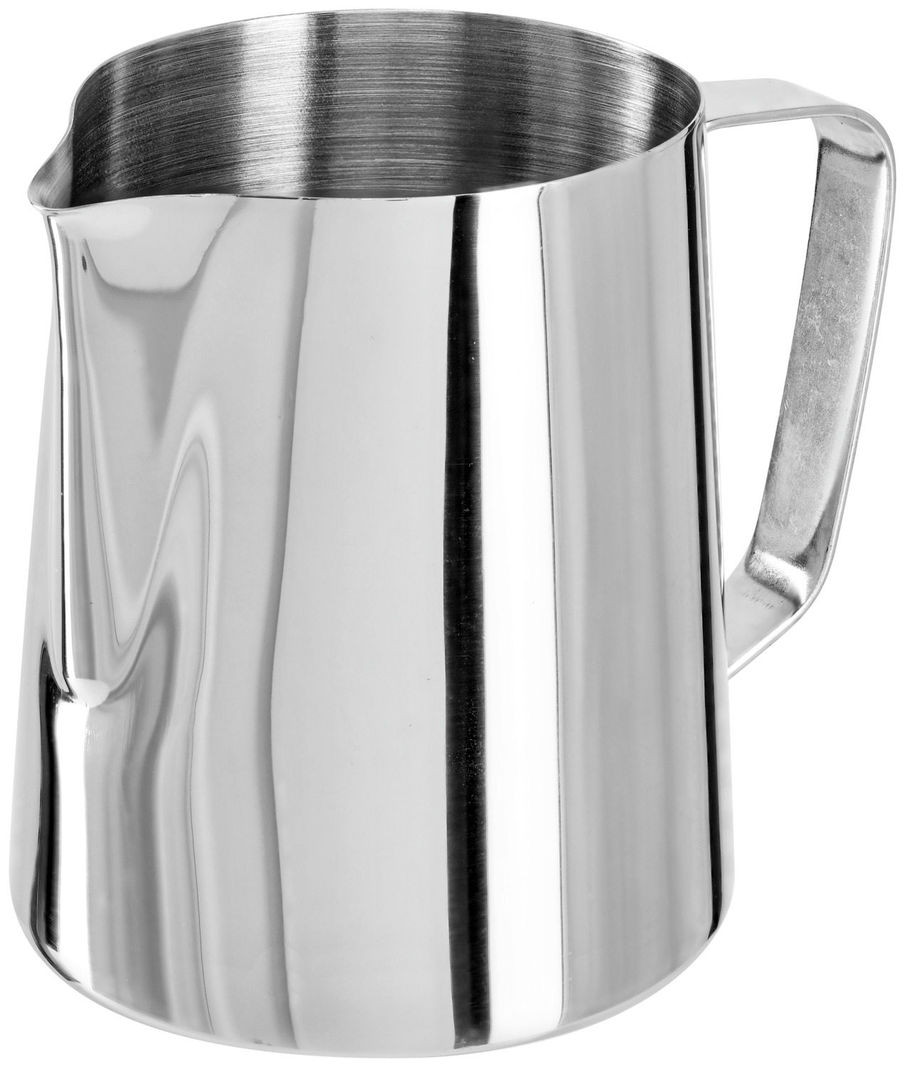 PULSIVA LUSINI Solutions GmbH Milk jug Sacra Milchkanne Sacra Milk jug Sacra; 900 ml, 9x12.8 cm (ØxH); silver Milchkanne Sacra; 900 ml, 9x12.8 cm (ØxH); silber Stainless steel tea/coffee pot. Seamlessly made from one piece. Suitable for dishwasher. Tee-/Kaffeekanne aus Edelstahl, rostfrei. Nahtlos aus einem Stück gefertigt. Spülmaschinengeeignet.