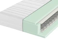 PULSIVA Spring Mattress Light, 90x200x18 cm, H3 Firm, Bonnell Spring Core with Comfort Foam, Removable Washable Cover, White