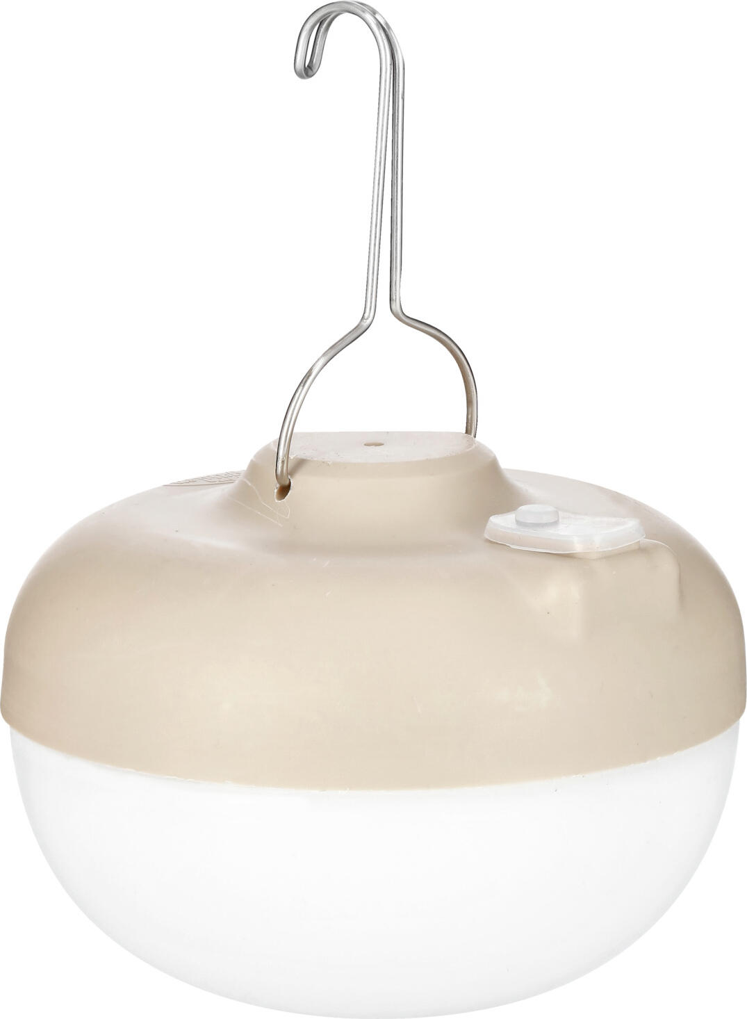 Newgarden Reona Pendant Lamp, Natural Fiber, 43.5cm Diameter, IP54 Indoor Outdoor, Cordless with Rechargeable LED Bulb, 3 Light Intensities