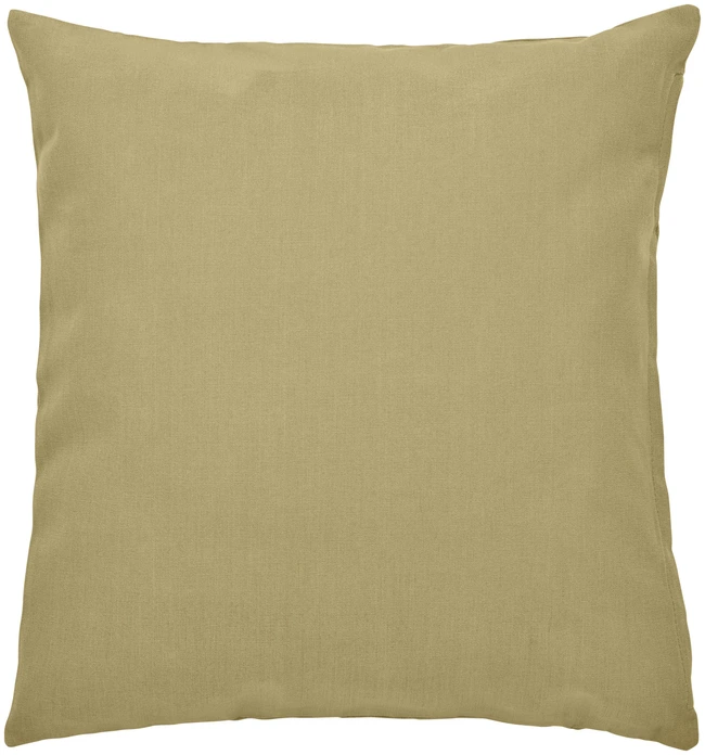 ERWIN M. LUSINI Blanca Decorative Cushion Cover, 50 x 50 cm, Sand, 100% Polyacrylic, Hard-wearing, Quick-drying, Outdoor Use, Easy-care, Plain Design