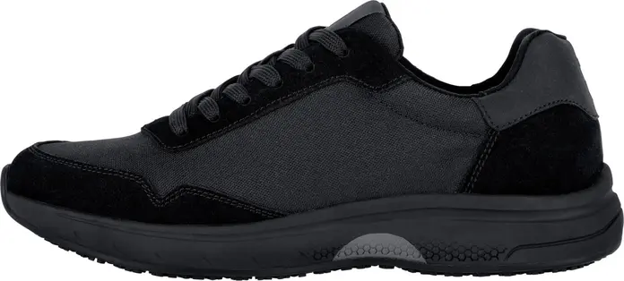 Jobeline Summit Work Shoes, O1 Protection, EN ISO 20347:2022, SR Slip Resistant, Leather and Nylon, Antistatic, EU 47, Black, Set of 3 Items