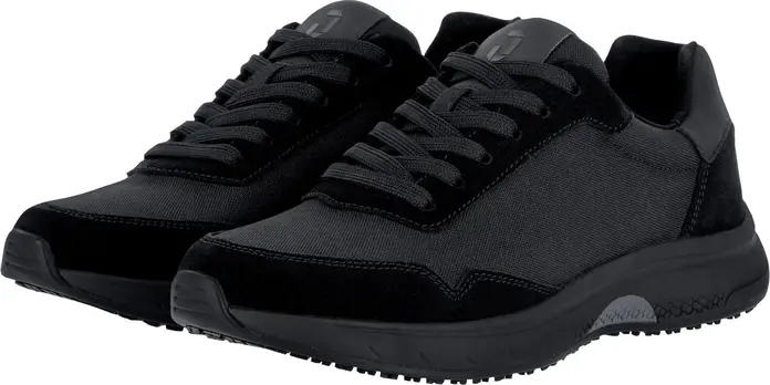 Jobeline Summit Unisex Work Shoes Set of 3 with Shoehorn and Extra Laces, Size 36 EU, O1 Protection, EN ISO 20347:2022, Non-slip SR Rubber Outsole, Leather and Nylon