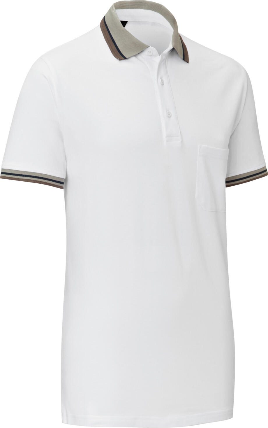 Tricou Polo Jobeline Cato Line pentru barbati, maneca scurta, piqué, 95% bumbac 5% spandex, usor de intretinut, rezistent la cute, cu buzunar
