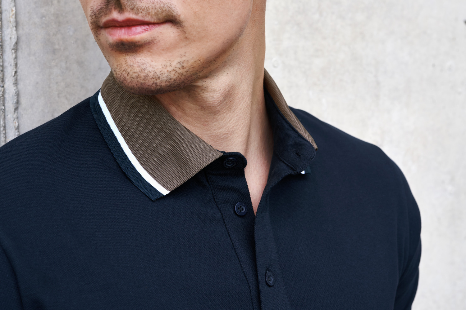 Tricou Polo Jobeline Cato Line pentru barbati, maneca scurta, piqué, 95% bumbac 5% spandex, rezistent la wrinkles, cu buzunar, OEKO-TEX Standard 100