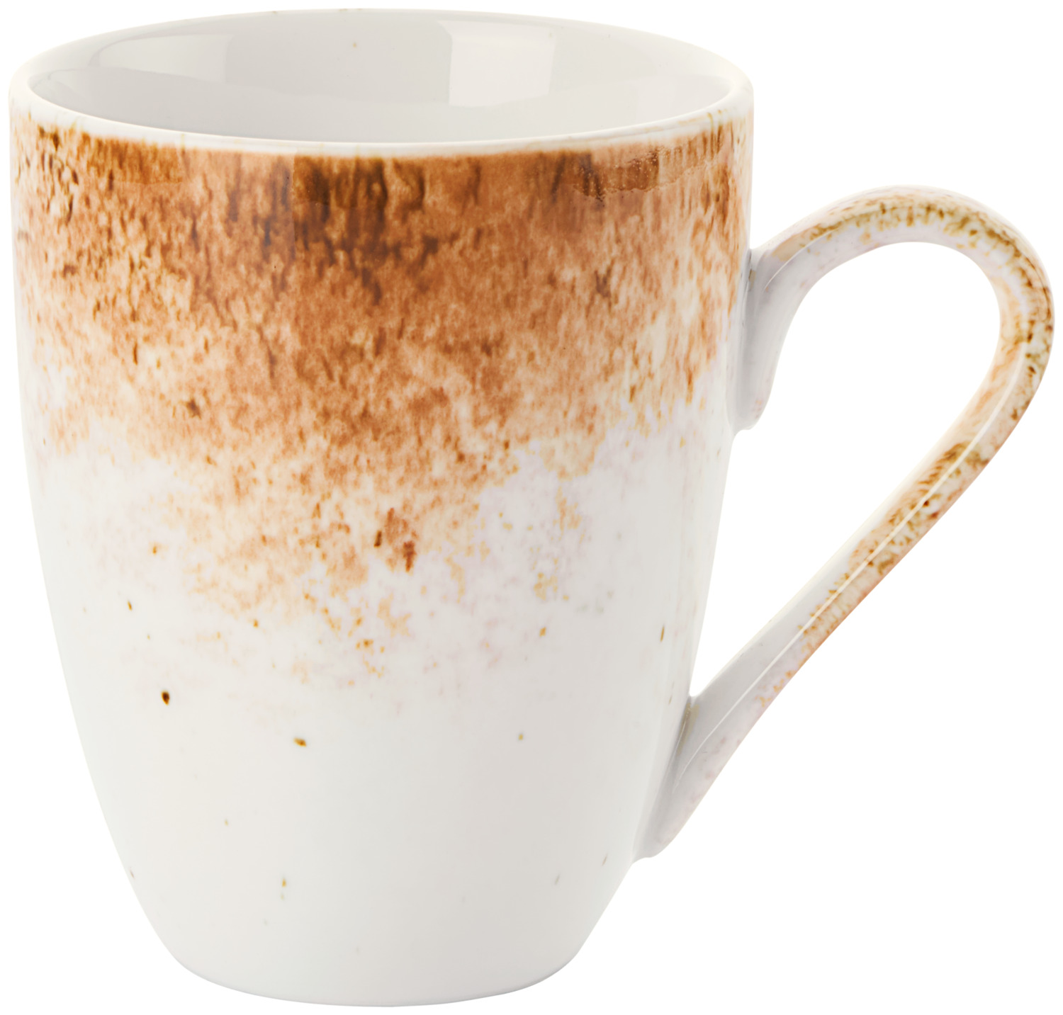 VEGA LUSINI Solutions GmbH Coffee mug Purior Kaffeebecher Purior Coffee mug Purior; 300 ml, 8.5x10.4 cm (ØxH); white/brown; round; 6 piece / pack Kaffeebecher Purior; 300 ml, 8.5x10.4 cm (ØxH); weiß/braun; rund; 6 Stück / Pack Colored mug made of porcelain. Available in different shades. Dishwasher safe and microwaveable. Farbiger Becher aus Porzellan. In verschiedenen Farbtönen erhältlich. Spülmaschinenfest und mikrowellengeeignet.