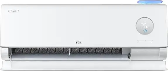 TCL TAC-12CHSD/FCI FreshIN 3.0 Inverter Air Conditioner with Heat Pump, 12000 BTU, R32, QuadruPuri Filtration, TVOC Sensor, Wi-Fi, White