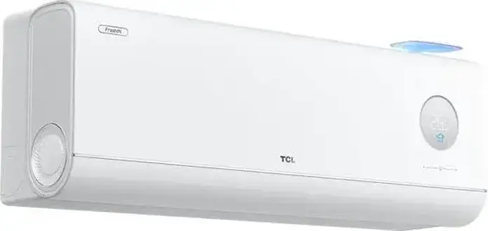 TCL TAC-12CHSD/FCI FreshIN 3.0 Inverter Air Conditioner with Heat Pump, 12000 BTU, R32, QuadruPuri Filtration, TVOC Sensor, Wi-Fi, White