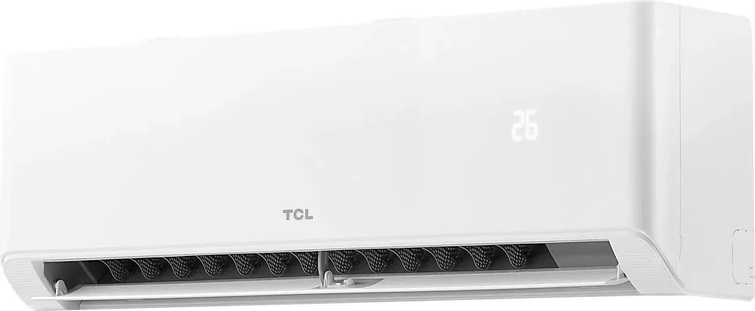 TCL TAC-18CHSD/TPH11I BreezeIN 1.0 Smart Inverter Split Air Conditioner, 18000 BTU, 5.2 kW, Wi-Fi, Google Assistant, Alexa, R32, White