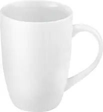 PULSIVA LUSINI Solutions GmbH Coffee mug Cui Kaffeebecher Cui Coffee mug Cui; 300 ml, 8.3x10.3 cm (ØxH); white; round; 6 piece / pack Kaffeebecher Cui; 300 ml, 8.3x10.3 cm (ØxH); weiß; rund; 6 Stück / Pack Simple elegant mug made of white porcelain. Microwaveable and dishwasher safe. Please order saucer separately. (20050114) Weißer Porzellan-Becher. Schlicht und elegant. Passende Untertasse erhältlich. Spülmaschinenfest und mikrowellengeeignet.