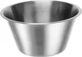 PULSIVA LUSINI Solutions GmbH Kitchen bowl Conica Küchenschüssel Conica Kitchen bowl Conica; 2500 ml, 24x11 cm (ØxH); silver Küchenschüssel Conica; 2500 ml, 24x11 cm (ØxH); silber Stainless steel conical kitchen bowl. Matt polished. Rim approx. 1.5 cm wide. Dishwasher safe. Konische Küchenschüssel aus Edelstahl, rostfrei. Matt poliert. Rand ca. 1,5 cm breit. Spülmaschinenfest