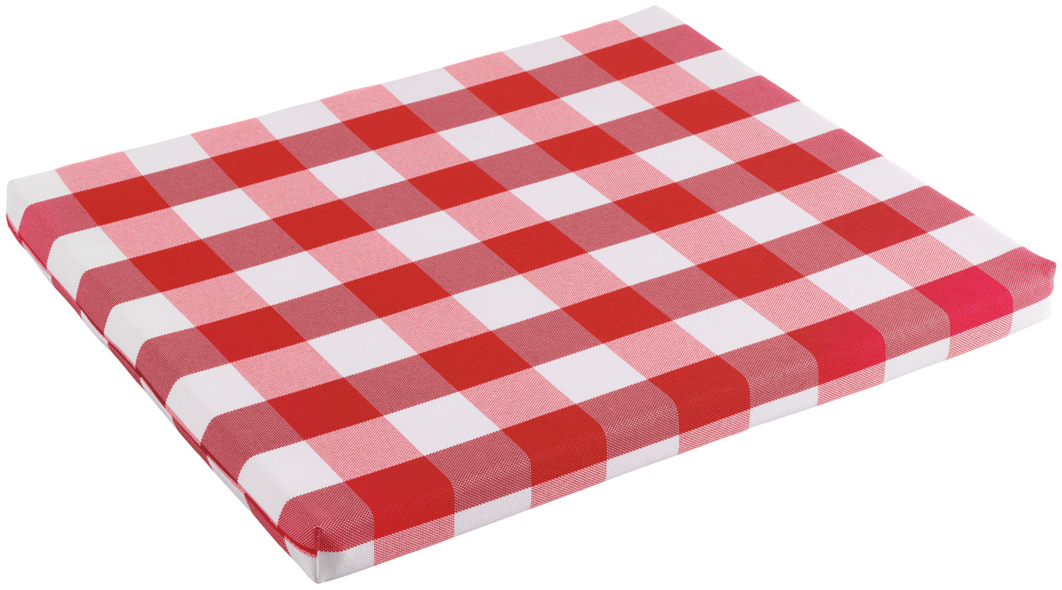 ERWIN M. LUSINI Solutions GmbH Seat cushion Countryline Sitzkissen Countryline Seat cushion Countryline; 34x39x2.5 cm (WxLxH); red; square; 4 piece / pack Sitzkissen Countryline; 34x39x2.5 cm (BxLxH); rot; quadratisch; 4 Stück / Pack 100% polyester, semi-twisted. Weight approx. 210 g/m². Comfortable seat cushions with rustic check pattern. Suitable for indoor and outdoor use. With zipper for easy covering. Easy to clean, durable. 100 % Polyester, Halbzwirn. Gewicht ca. 210 g/m². Bequeme Sitzkissen mit rustikalem Karo-Muster. Für Innen- und Außenbereich geeignet. Mit Reißverschluss für leichtes Beziehen. Pflegeleicht, strapazierfähig.